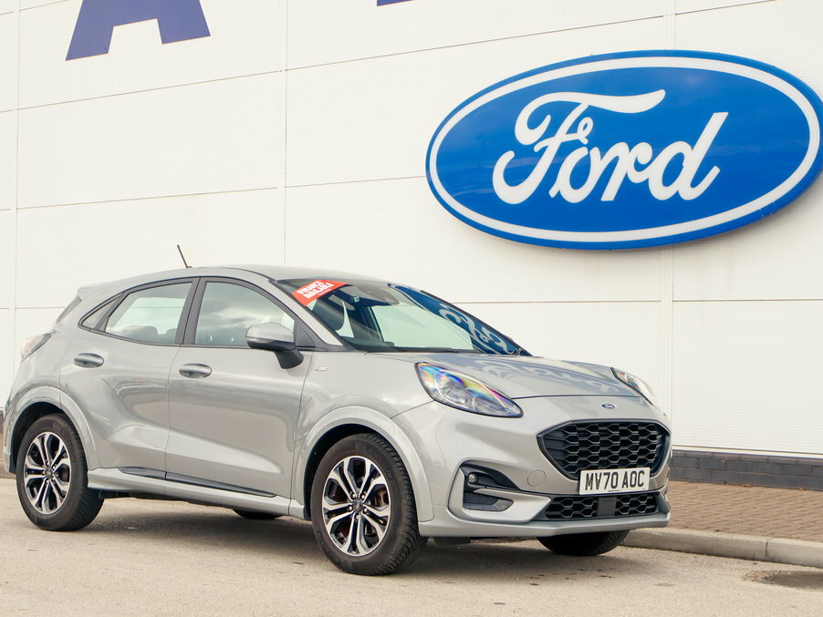 Ford Puma 1.0 Ecoboost Hybrid Mhev 155 St-line Silver