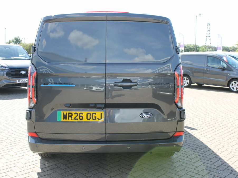 Ford Transit Custom 100Kw 65Kwh H1 Van Limited WR26OGJ Grey #6