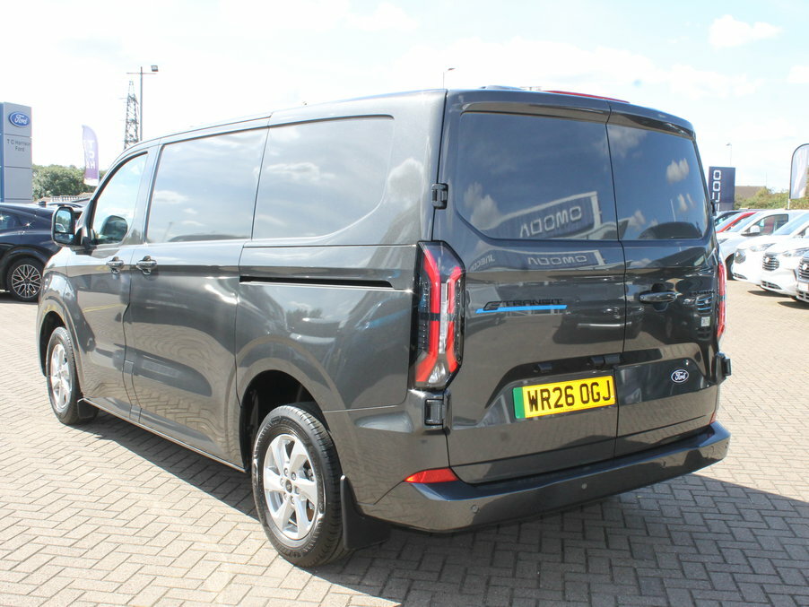 Ford Transit Custom 100Kw 65Kwh H1 Van Limited WR26OGJ Grey #5