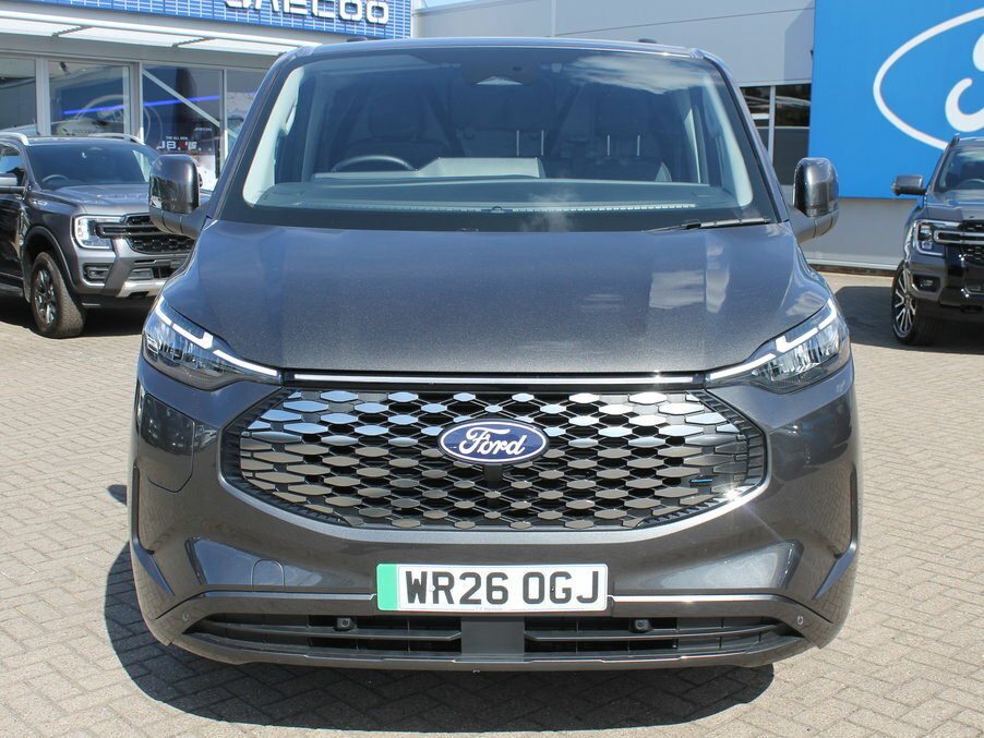 Ford Transit Custom 100Kw 65Kwh H1 Van Limited WR26OGJ Grey #2