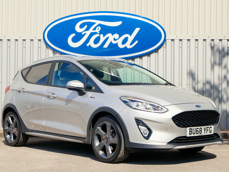 Ford Fiesta 1.0 Ecoboost Active 1 Navigation BU68YFG Silver