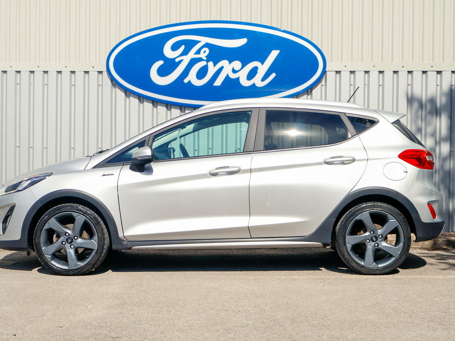 Ford Fiesta 1.0 Ecoboost Active 1 Navigation BU68YFG Silver #3