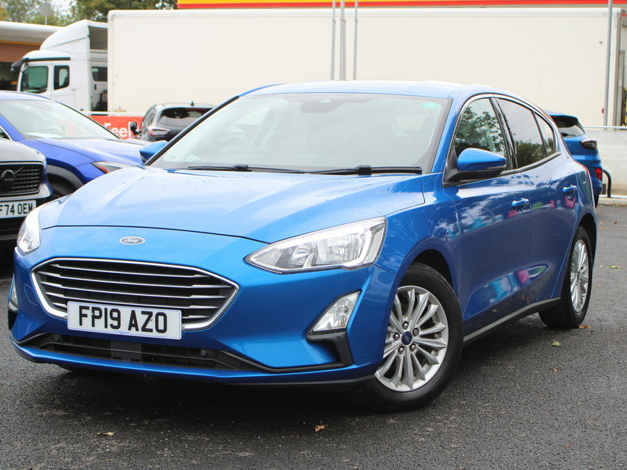 Ford Focus 1.0 Ecoboost 125 Titanium FP19AZO Blue #2