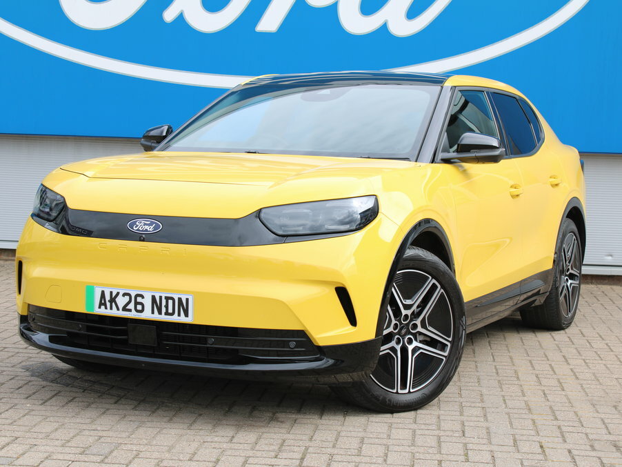 Ford Capri 250Kw Premium 79Kwh Awd Driver Assist Yellow #2