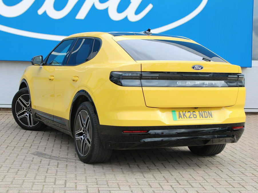 Ford Capri 250Kw Premium 79Kwh Awd Driver Assist Yellow #5