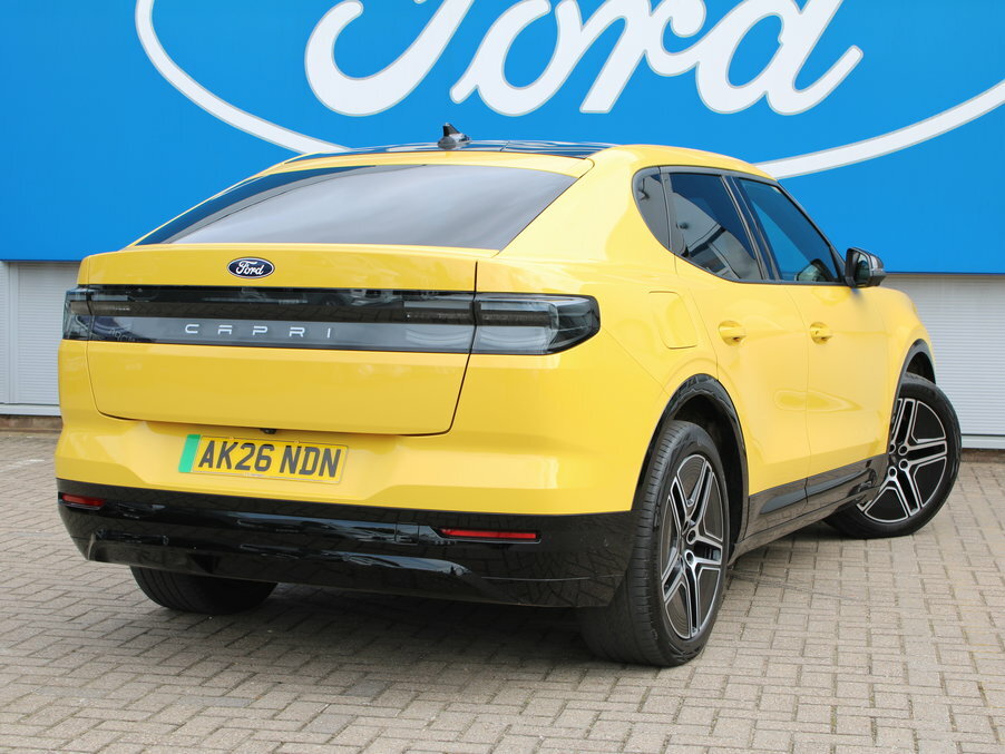 Ford Capri 250Kw Premium 79Kwh Awd Driver Assist Yellow #6