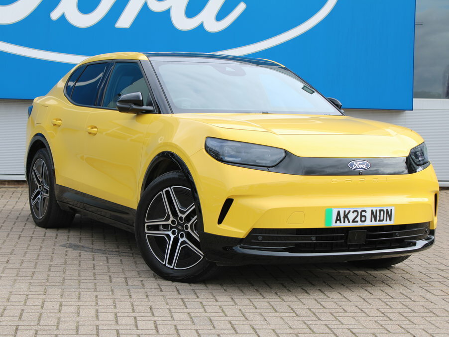 Ford Capri 250Kw Premium 79Kwh Awd Driver Assist Yellow