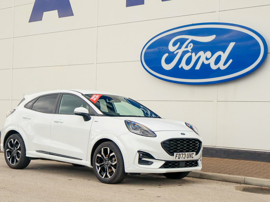 Ford Puma 1.0 Ecoboost Hybrid Mhev St-line X White