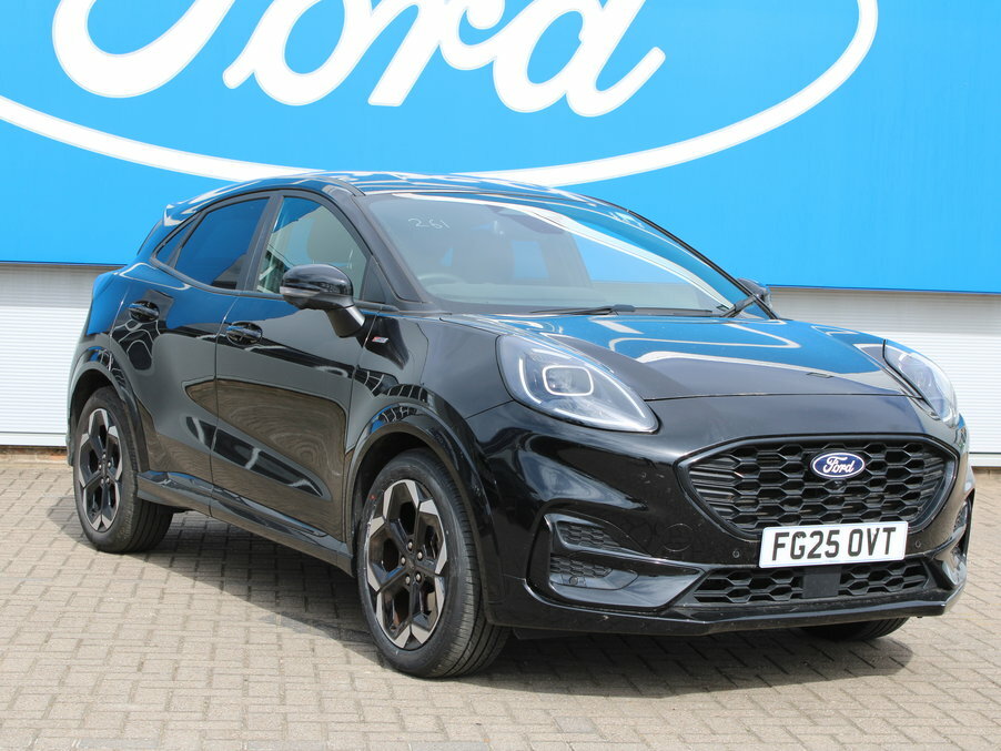 Ford Puma 1.0 Ecoboost Hybrid Mhev St-line X Black