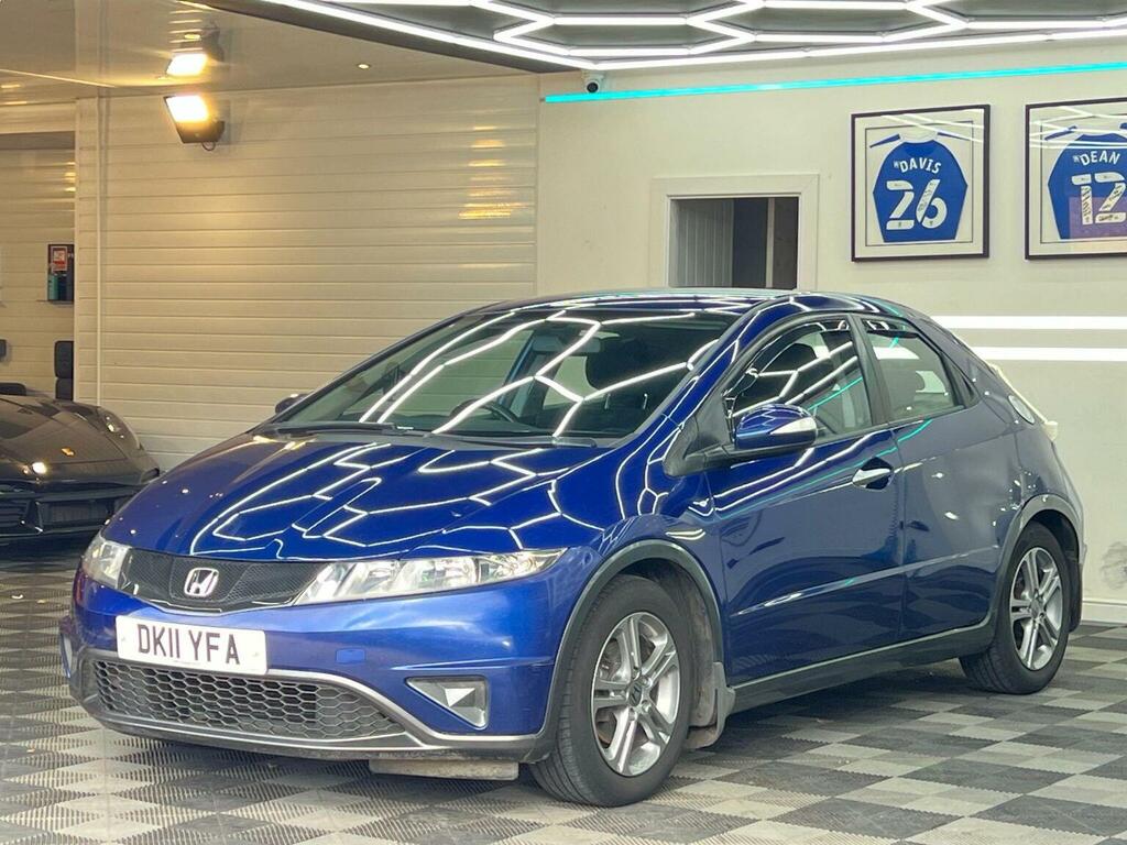 Honda Civic Hatchback 1.4 I-vtec Se I-shift 201111 DK11YFA Blue #3