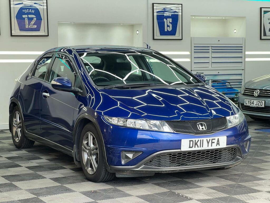 Honda Civic Hatchback 1.4 I-vtec Se I-shift 201111 DK11YFA Blue