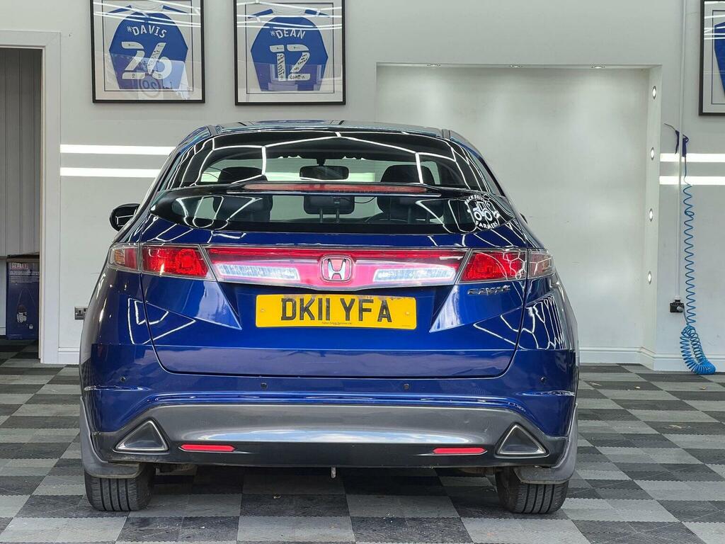 Honda Civic Hatchback 1.4 I-vtec Se I-shift 201111 DK11YFA Blue #4