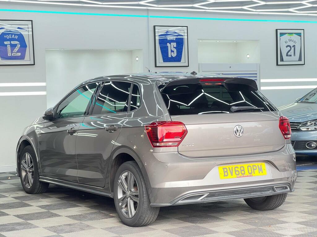 Volkswagen Polo 1.0 Tsi R-line Dsg Euro 6 Ss Grey #4