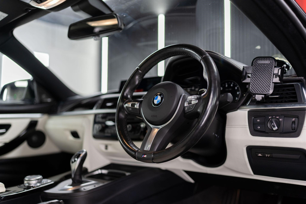 BMW 4 Series Coupe Black #3