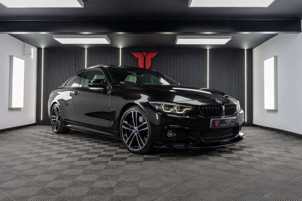 BMW 4 Series Coupe Black #6