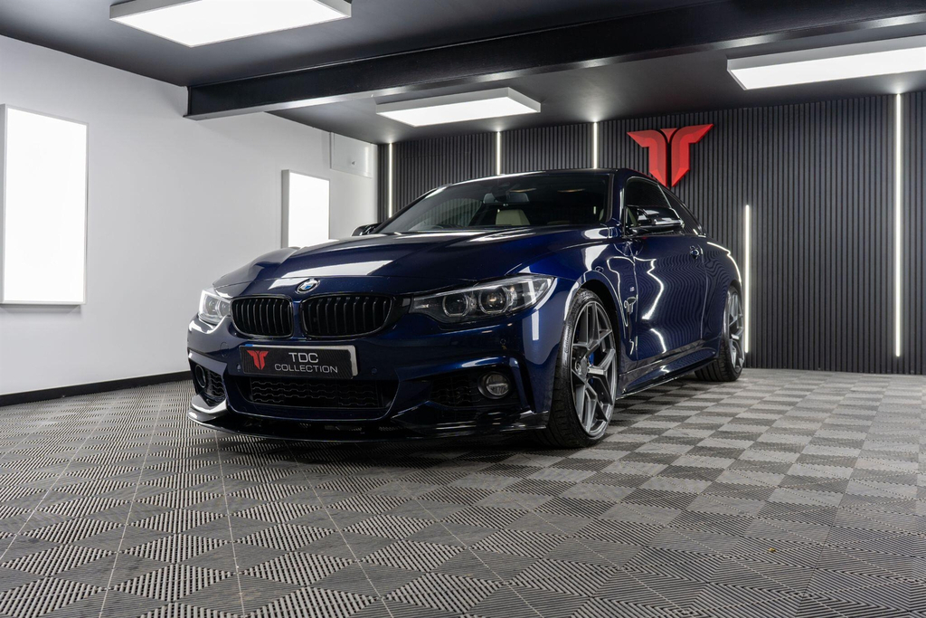 BMW 4 Series Coupe Blue #6