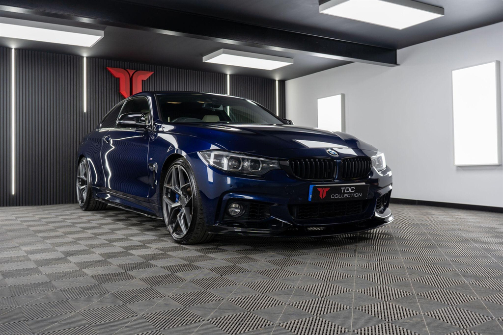 BMW 4 Series Coupe Blue #4