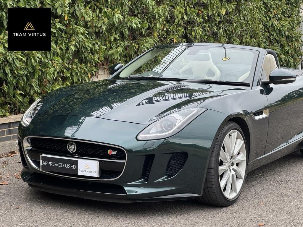 Jaguar F-Type 3.0 V6 S Convertible Euro 5 S S Green #5