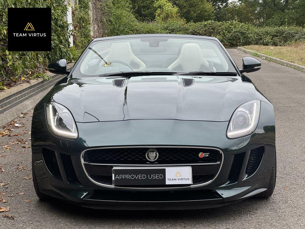 Jaguar F-Type 3.0 V6 S Convertible Euro 5 S S Green #4