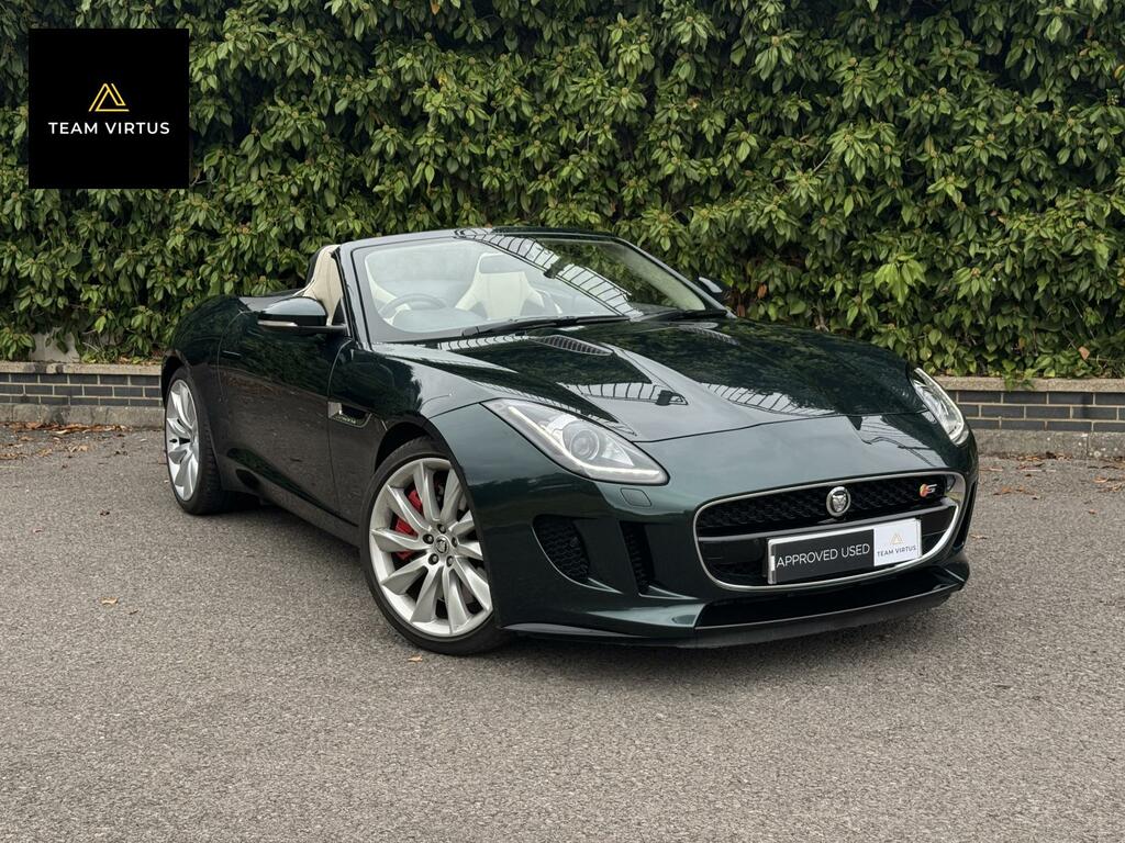 Jaguar F-Type 3.0 V6 S Convertible Euro 5 S S Green #3