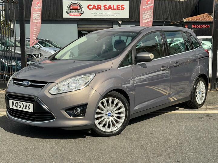 Ford Grand C-Max 1.6 Tdci Titanium Euro 5 Brown #4