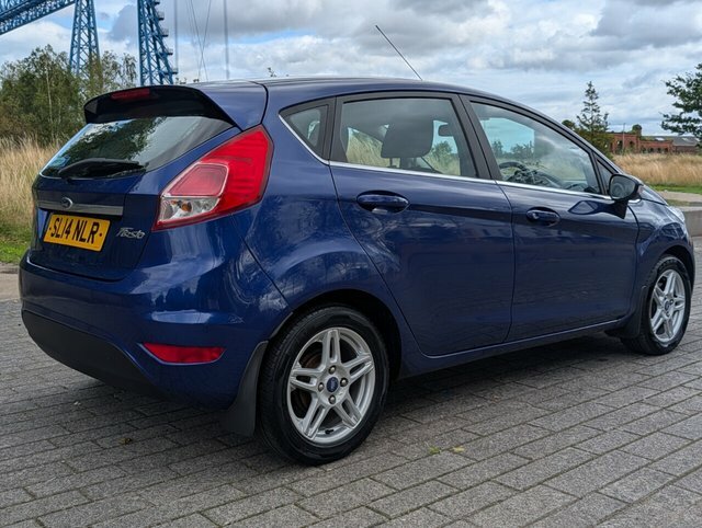 Ford Fiesta Zetec Hatchback SL14NLR Blue #4
