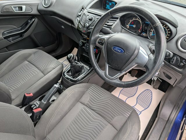 Ford Fiesta Zetec Hatchback SL14NLR Blue #3