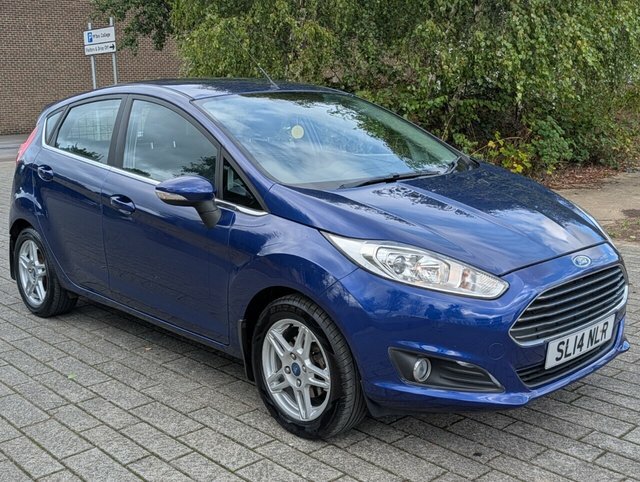 Ford Fiesta Zetec Hatchback SL14NLR Blue #6