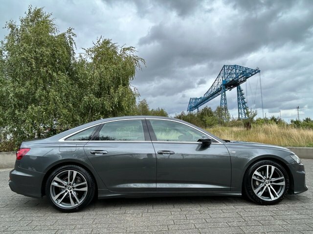 Audi A6 Saloon S Line Grey #10