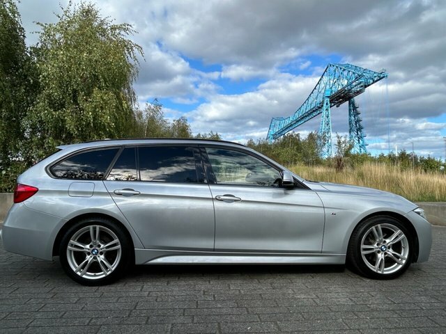 BMW 3 Series 320D M Sport Touring Silver #2