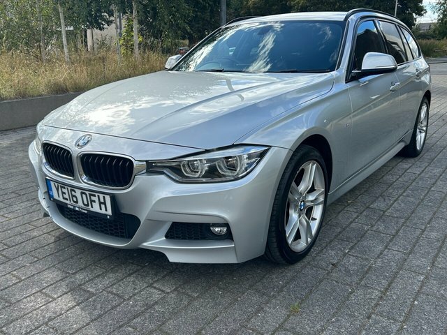 BMW 3 Series 320D M Sport Touring Silver #5