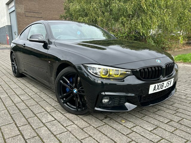 BMW 4 Series Gran Coupe 420D M Sport Coupe Black