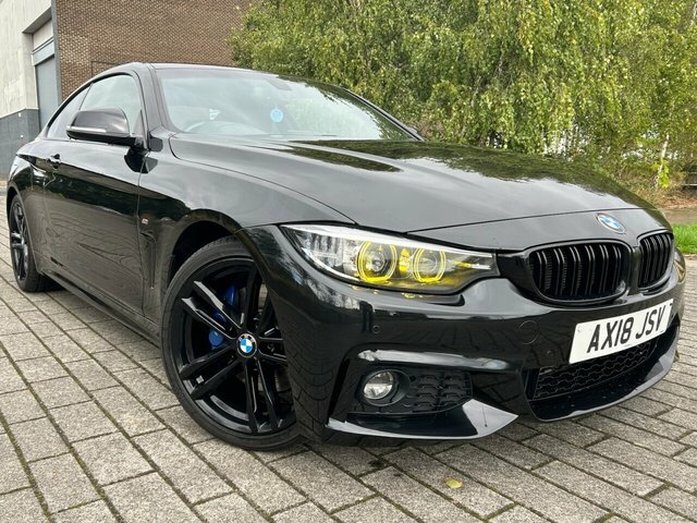 BMW 4 Series Gran Coupe 420D M Sport Coupe Black #6
