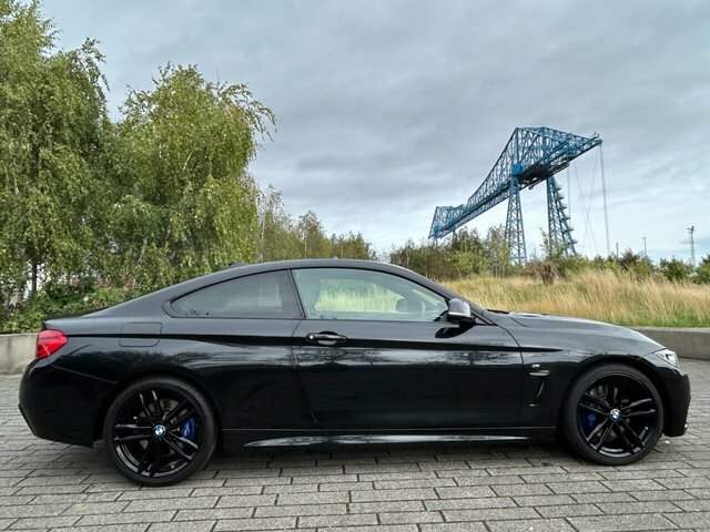 BMW 4 Series Gran Coupe 420D M Sport Coupe Black #2