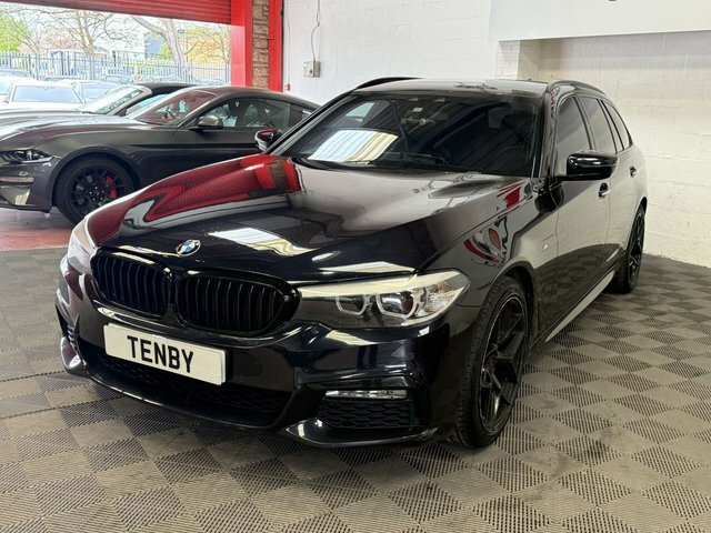 BMW 5 Series Automatic Black #3