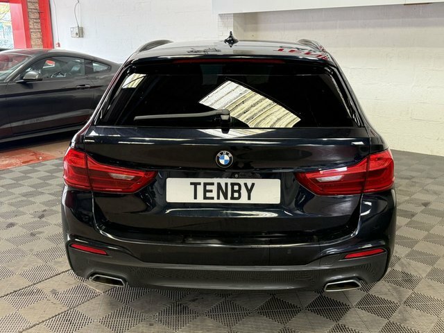 BMW 5 Series Automatic Black #6