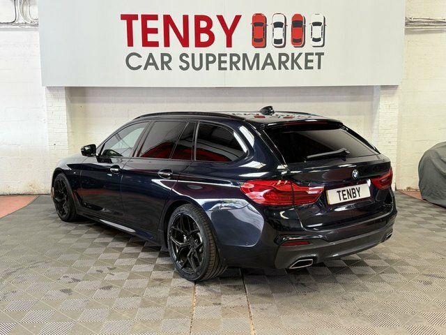BMW 5 Series Automatic Black #5