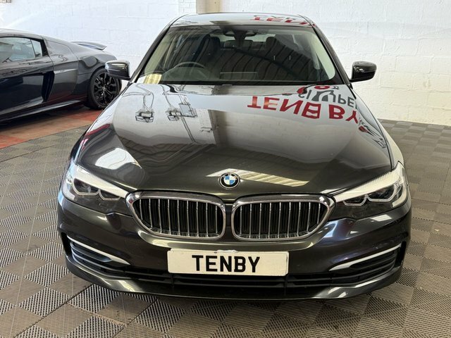 BMW 5 Series Automatic Grey #3