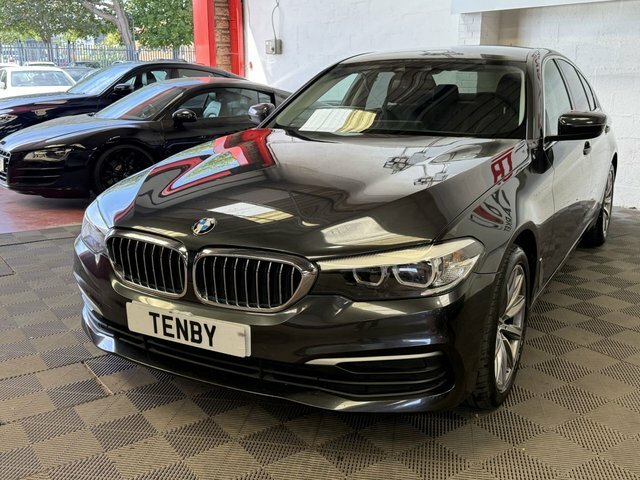 BMW 5 Series Automatic Grey #4