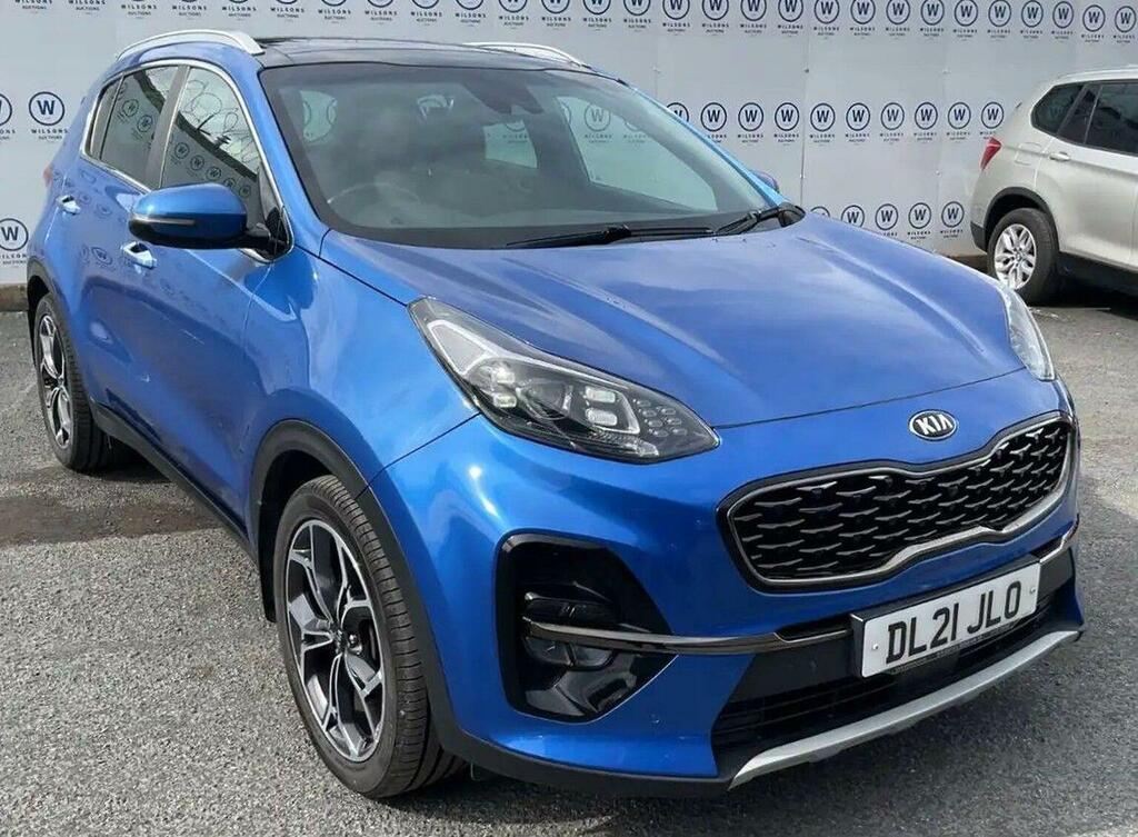 Kia Sportage 1.6 Crdi Mhev Gt-line S Dct Euro 6 Ss Blue