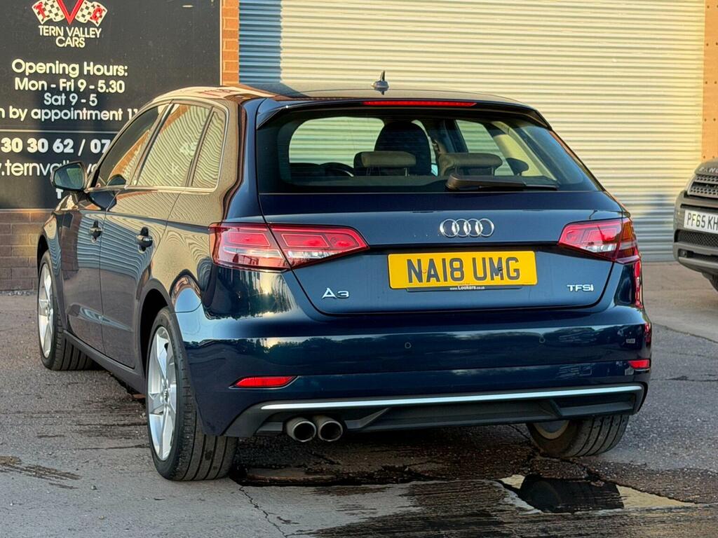 Audi A3 1.5 A3 S Line Tfsi White #9