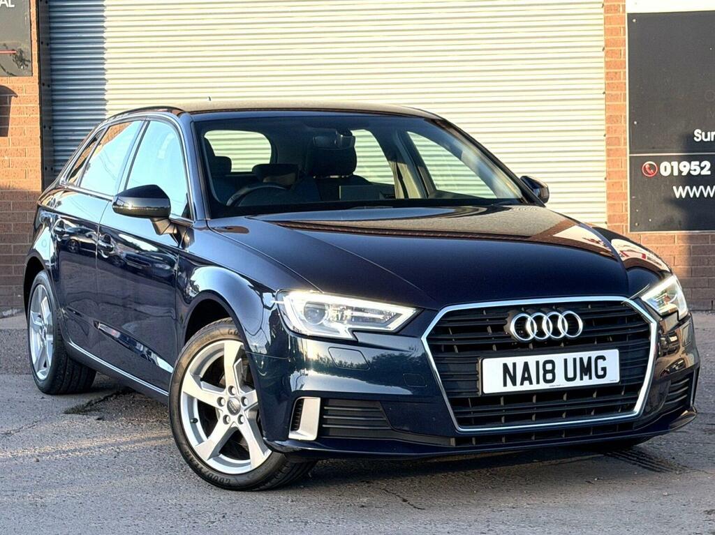 Audi A3 1.5 Tfsi Cod Sport Sportback S Tronic Euro 6 Ss Blue