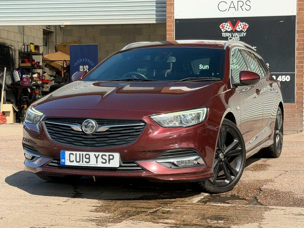 Vauxhall Insignia 2.0 Turbo D Blueinjection Sri VX Line Nav Sports T Red #3