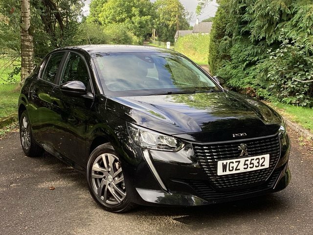 Peugeot 208 Puretech Active Premium Hatchback WGZ5532 Black #3