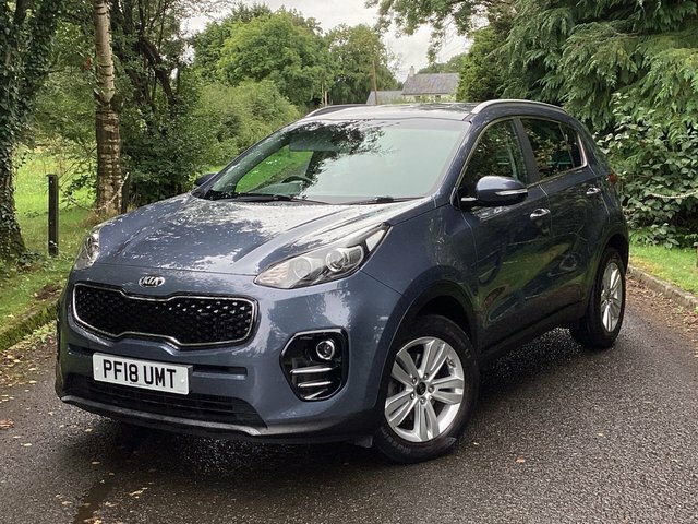 Kia Sportage Crdi 2 Suv Blue
