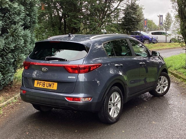 Kia Sportage Crdi 2 Suv Blue #3
