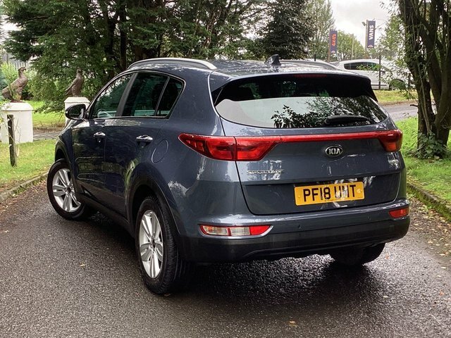 Kia Sportage Crdi 2 Suv Blue #4