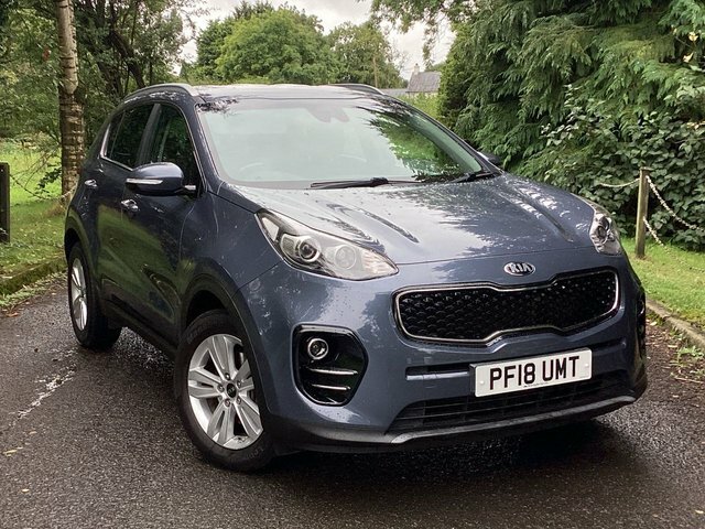 Kia Sportage Crdi 2 Suv Blue #2