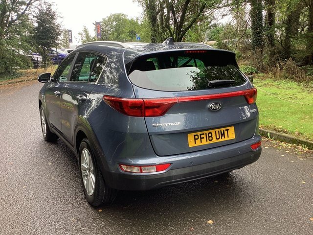 Kia Sportage Crdi 2 Suv Blue #6