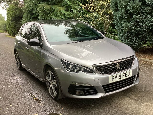 Peugeot 308 Bluehdi Gt Line Hatchback Grey #3
